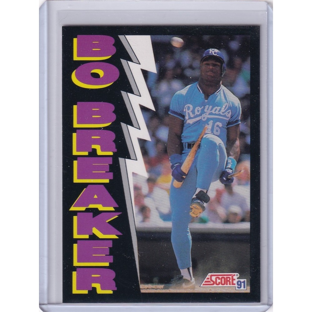 1991 Score Bo Jackson Bo Breaker #773 Kansas City Royals Baseball Card